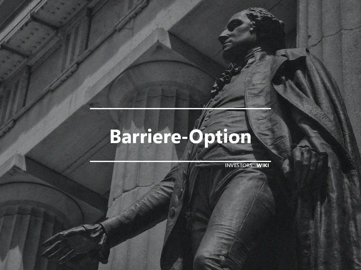 Barriere-Option