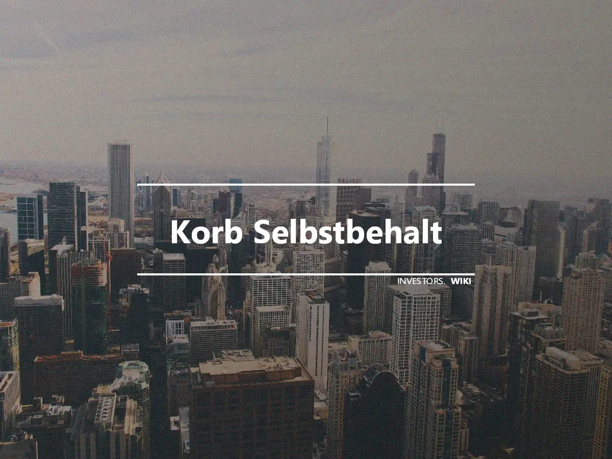 Korb Selbstbehalt