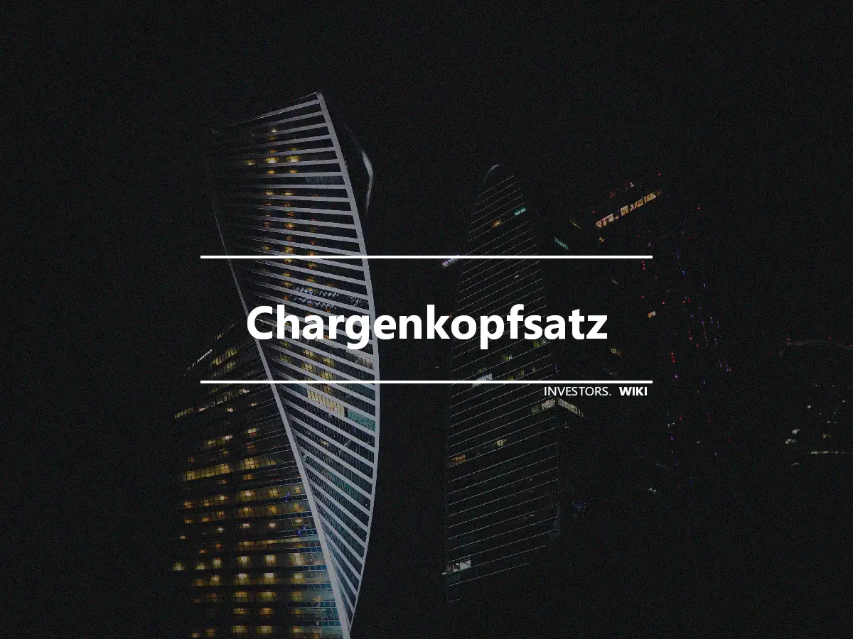 Chargenkopfsatz