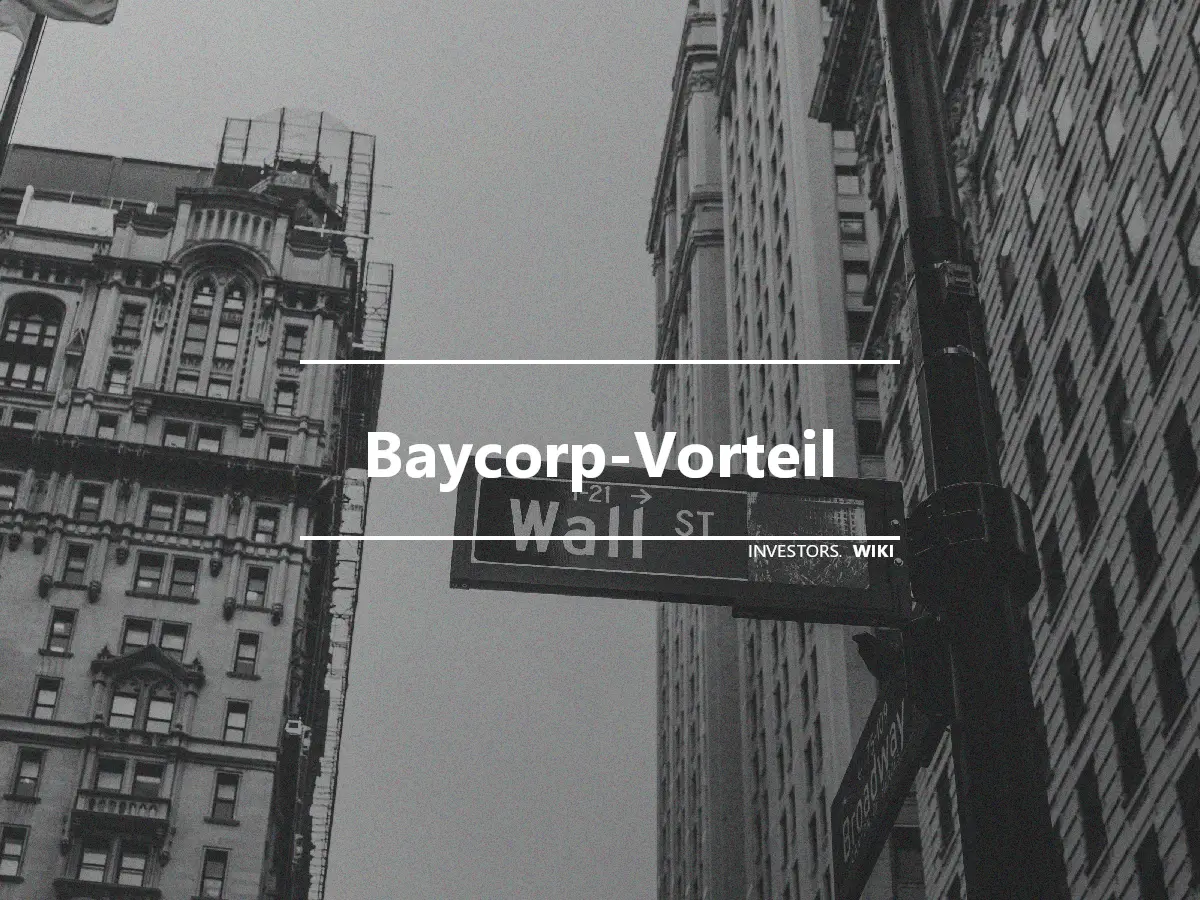 Baycorp-Vorteil
