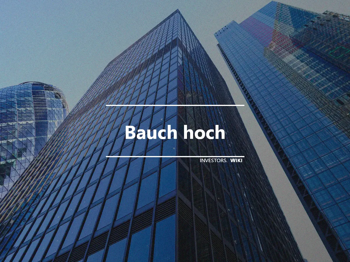 Bauch hoch