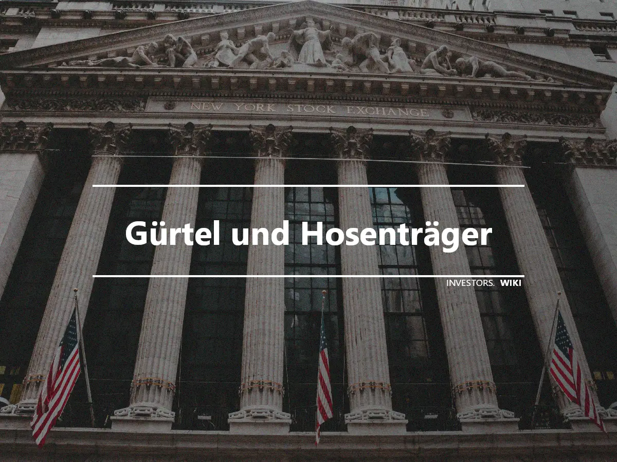 Gürtel und Hosenträger