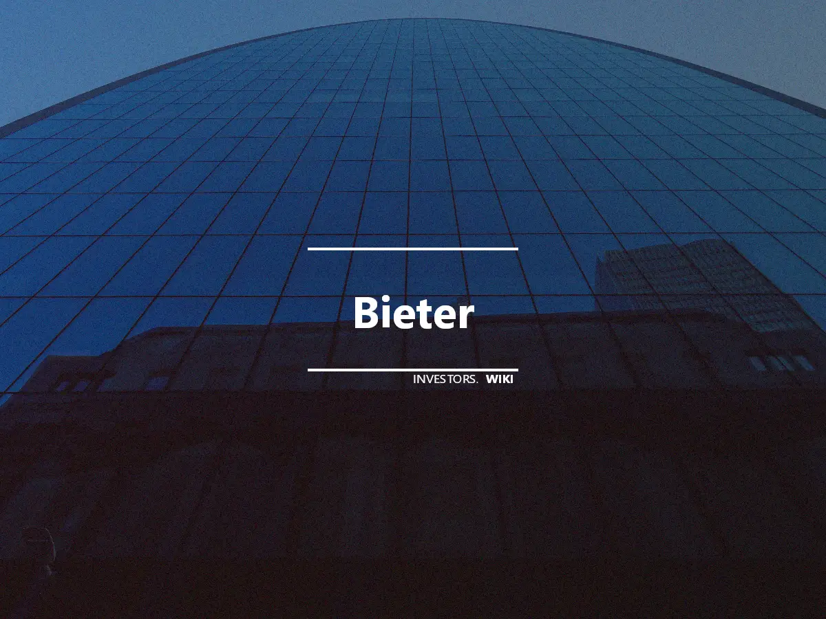 Bieter