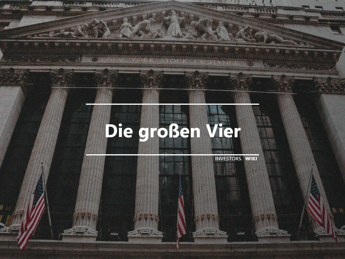 Die großen Vier