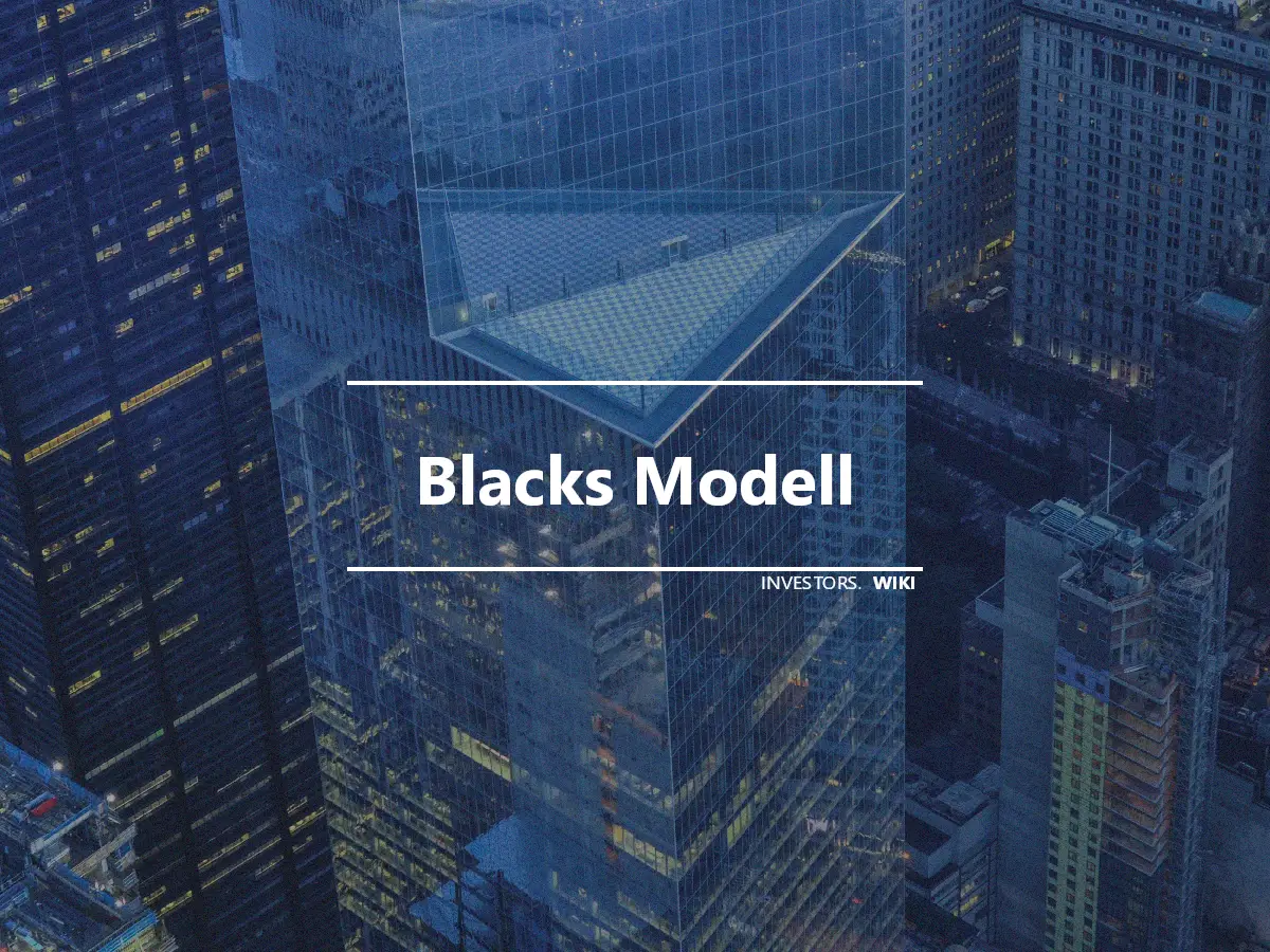 Blacks Modell
