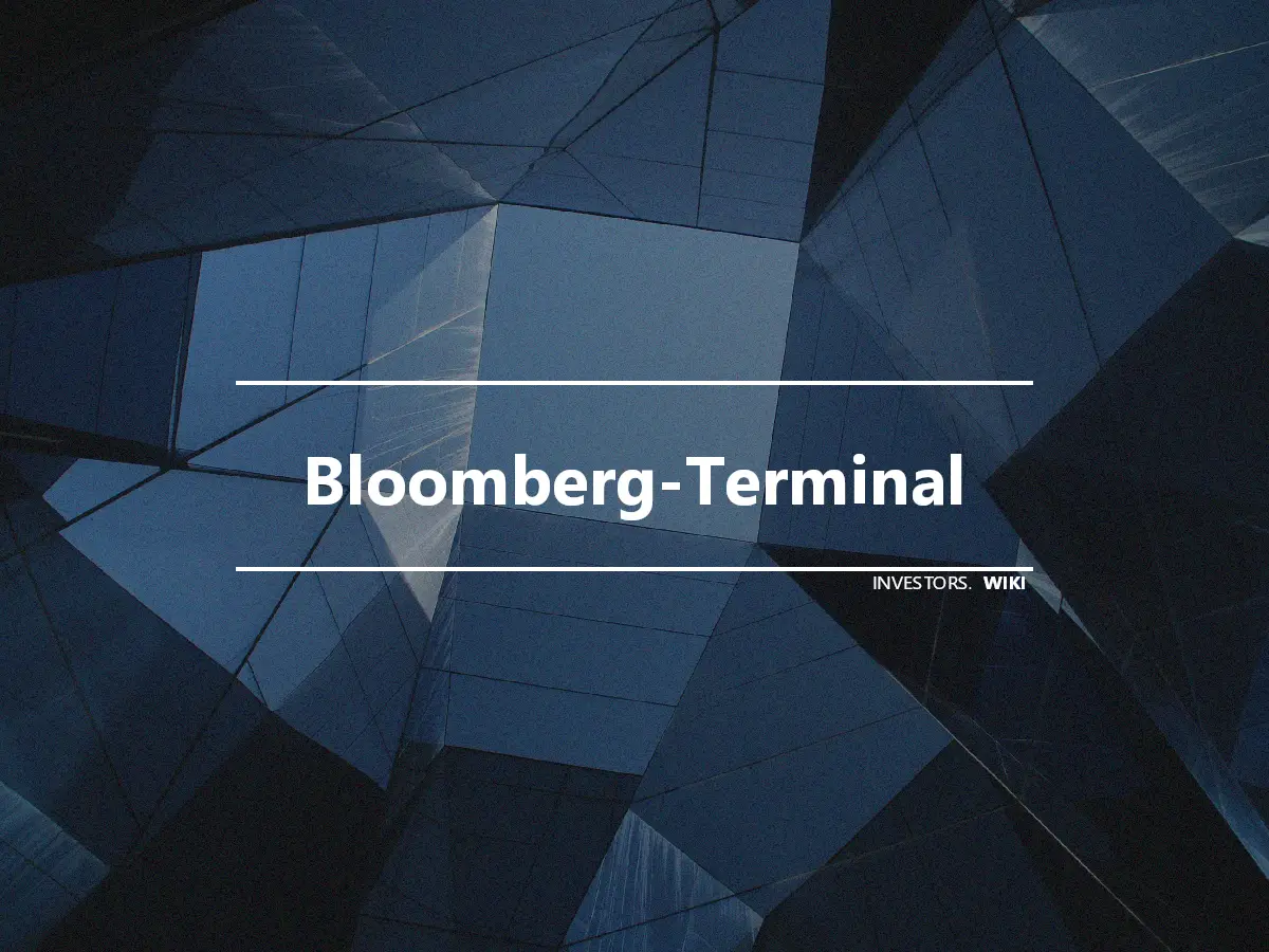 Bloomberg-Terminal