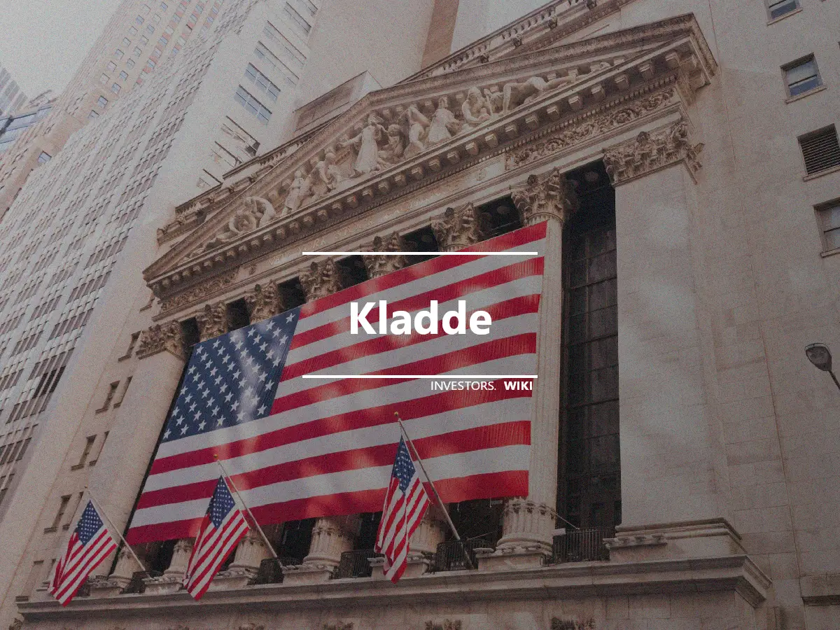 Kladde