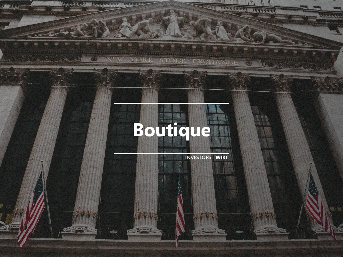 Boutique