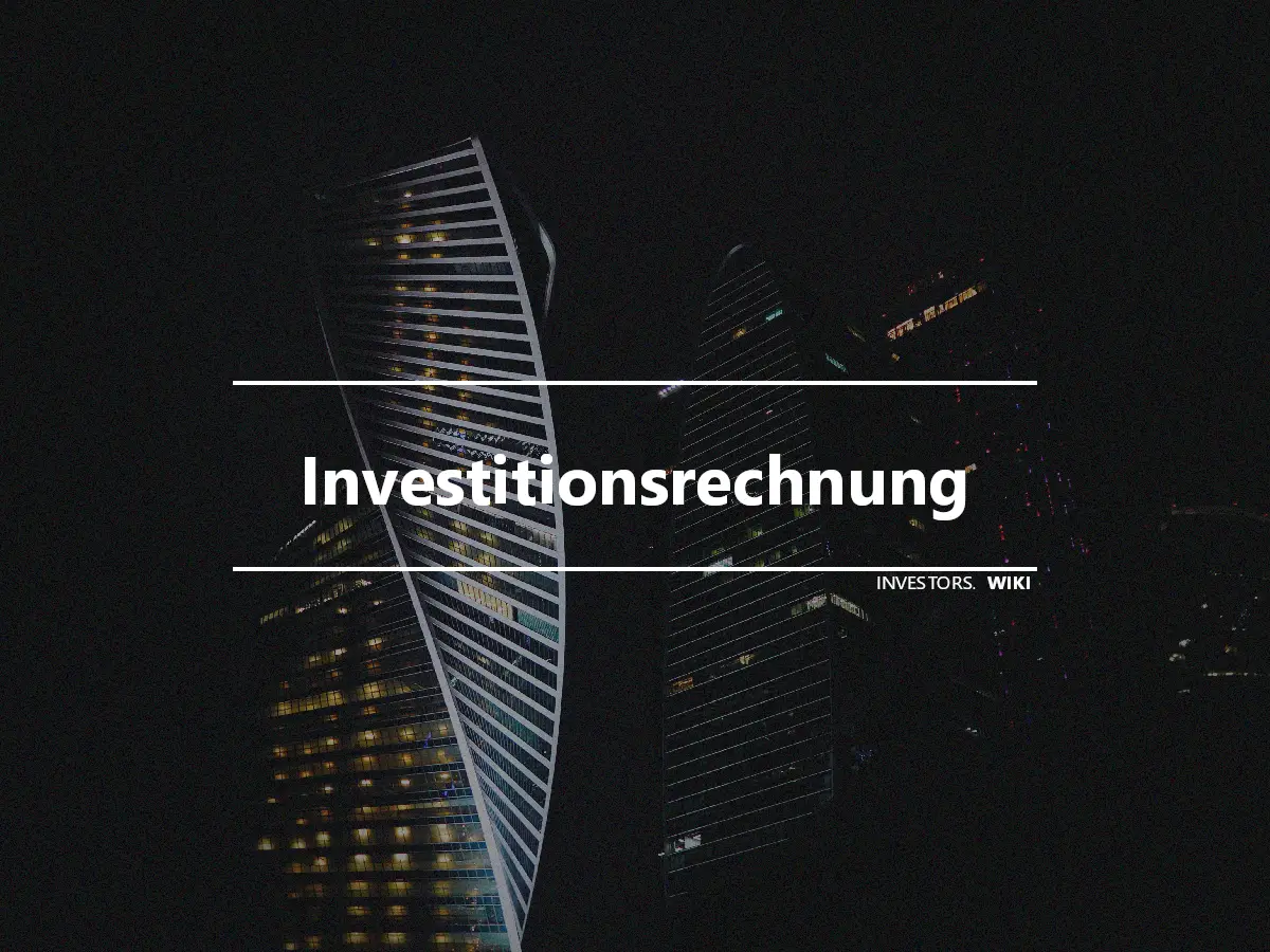 Investitionsrechnung