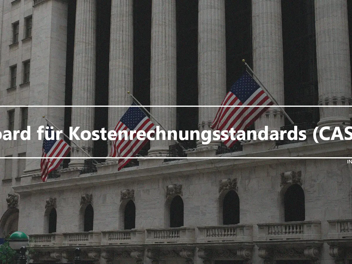 Board für Kostenrechnungsstandards (CASB)