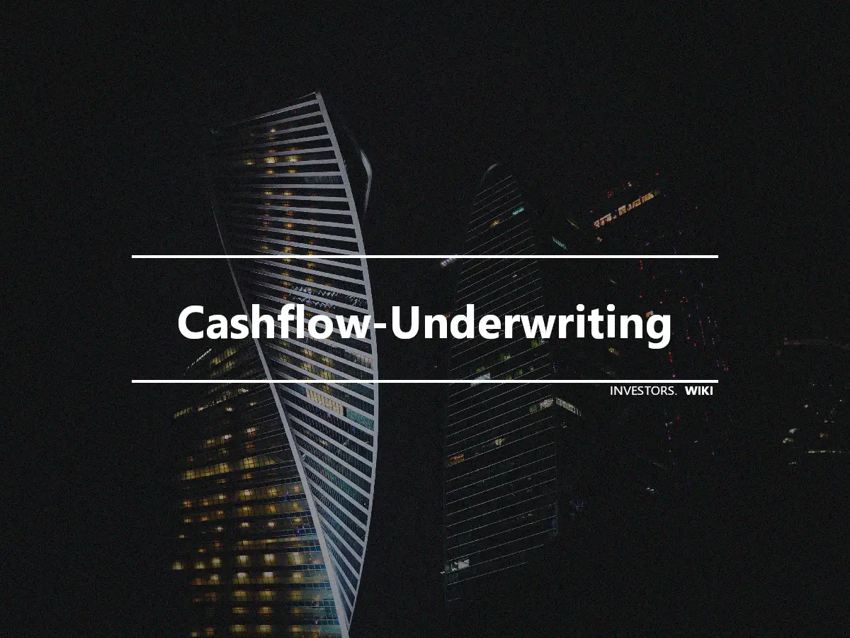Cashflow-Underwriting