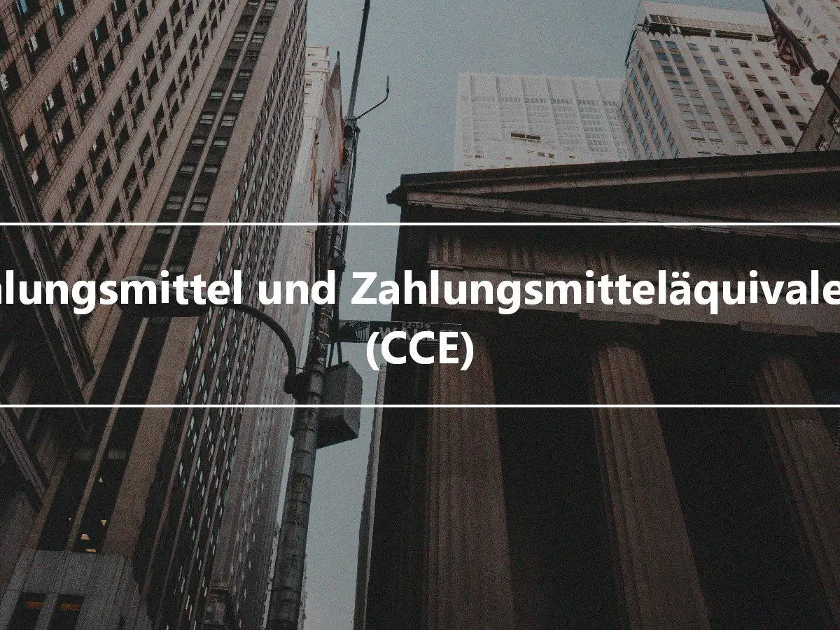 Zahlungsmittel und Zahlungsmitteläquivalente (CCE)