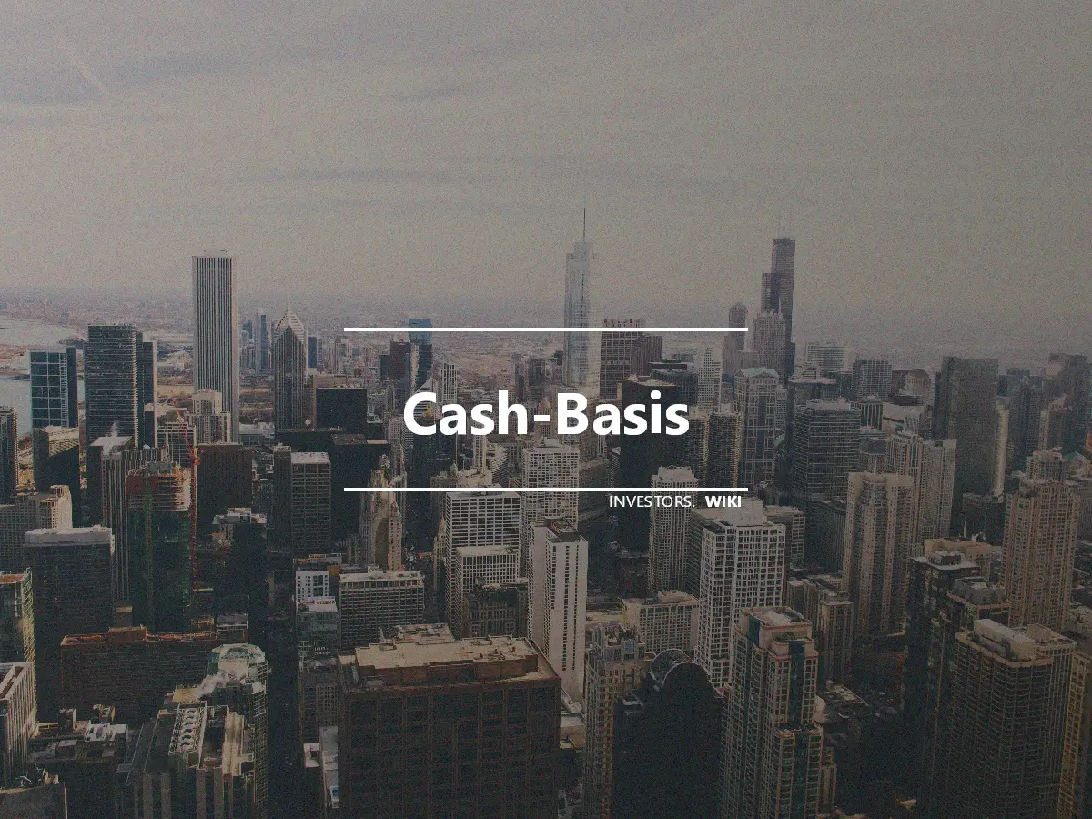 Cash-Basis