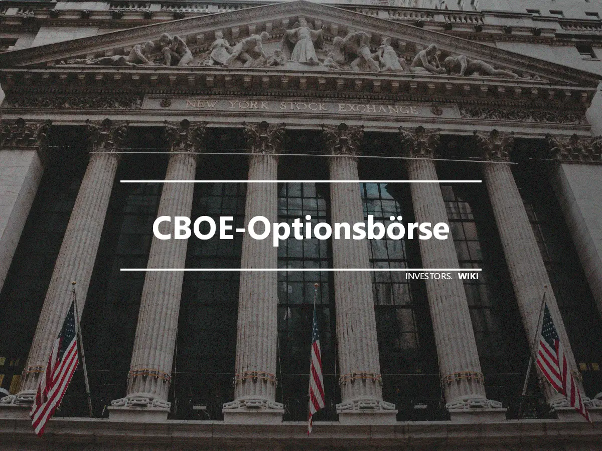 CBOE-Optionsbörse