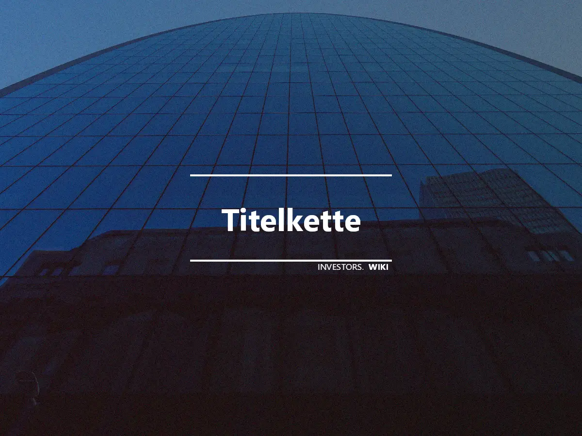 Titelkette