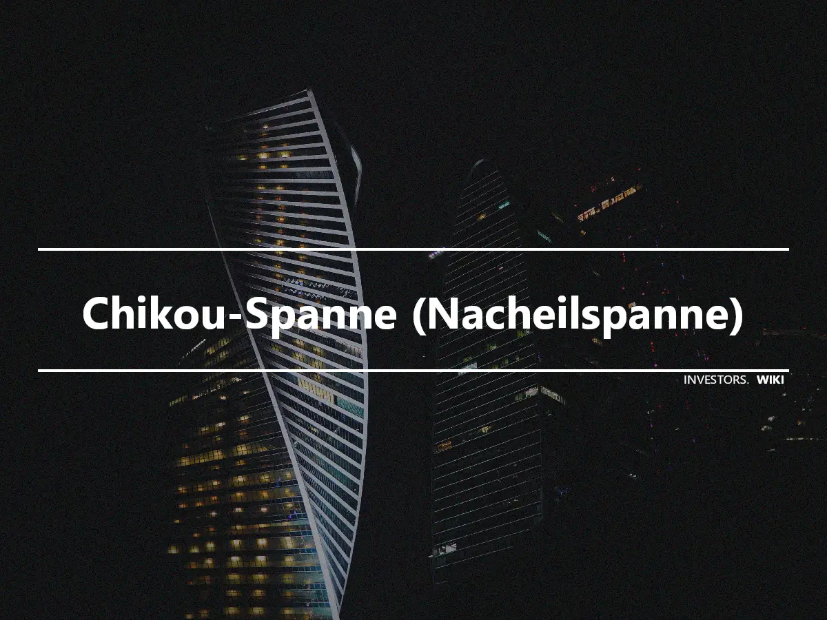 Chikou-Spanne (Nacheilspanne)