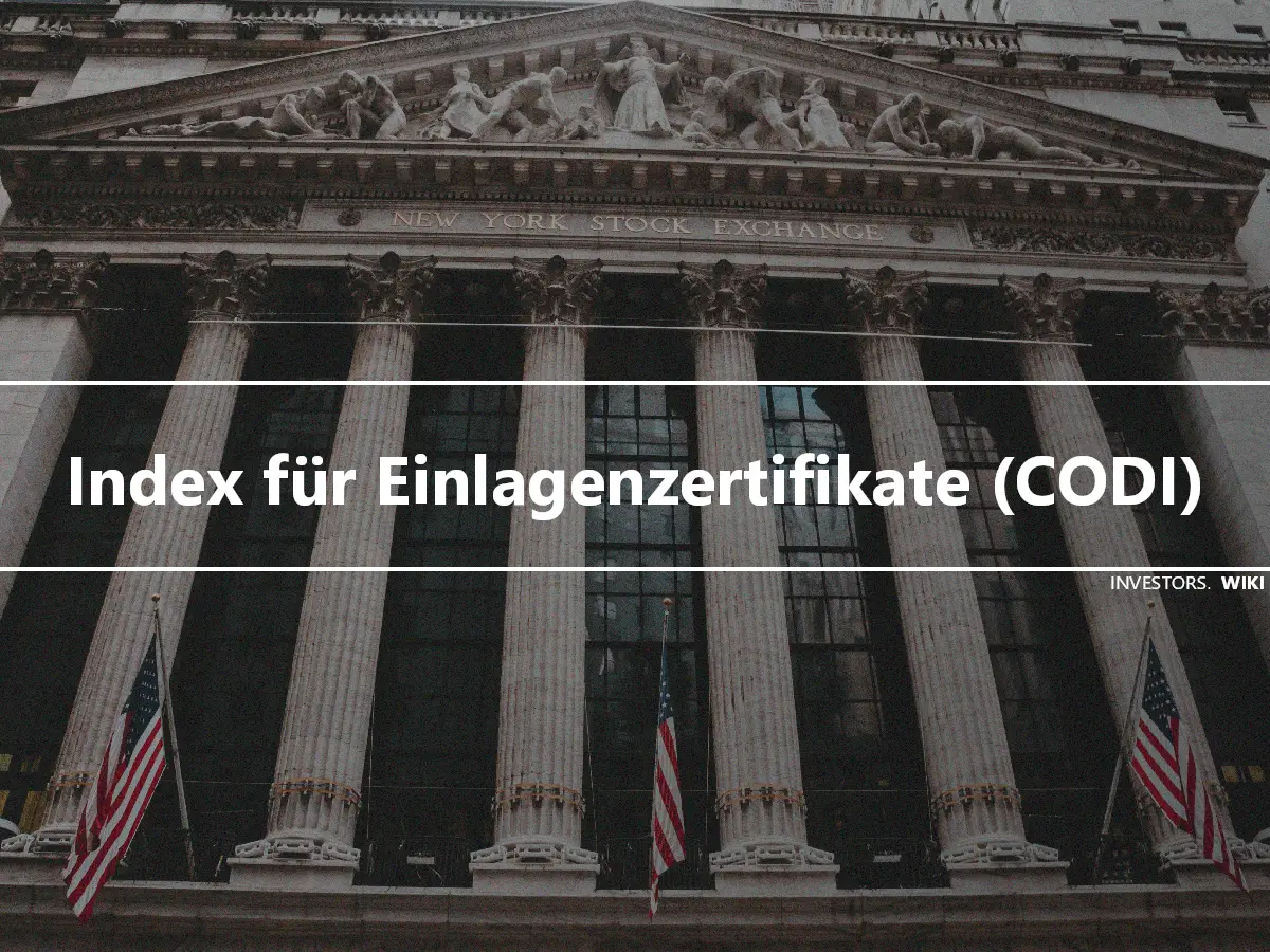 Index für Einlagenzertifikate (CODI)