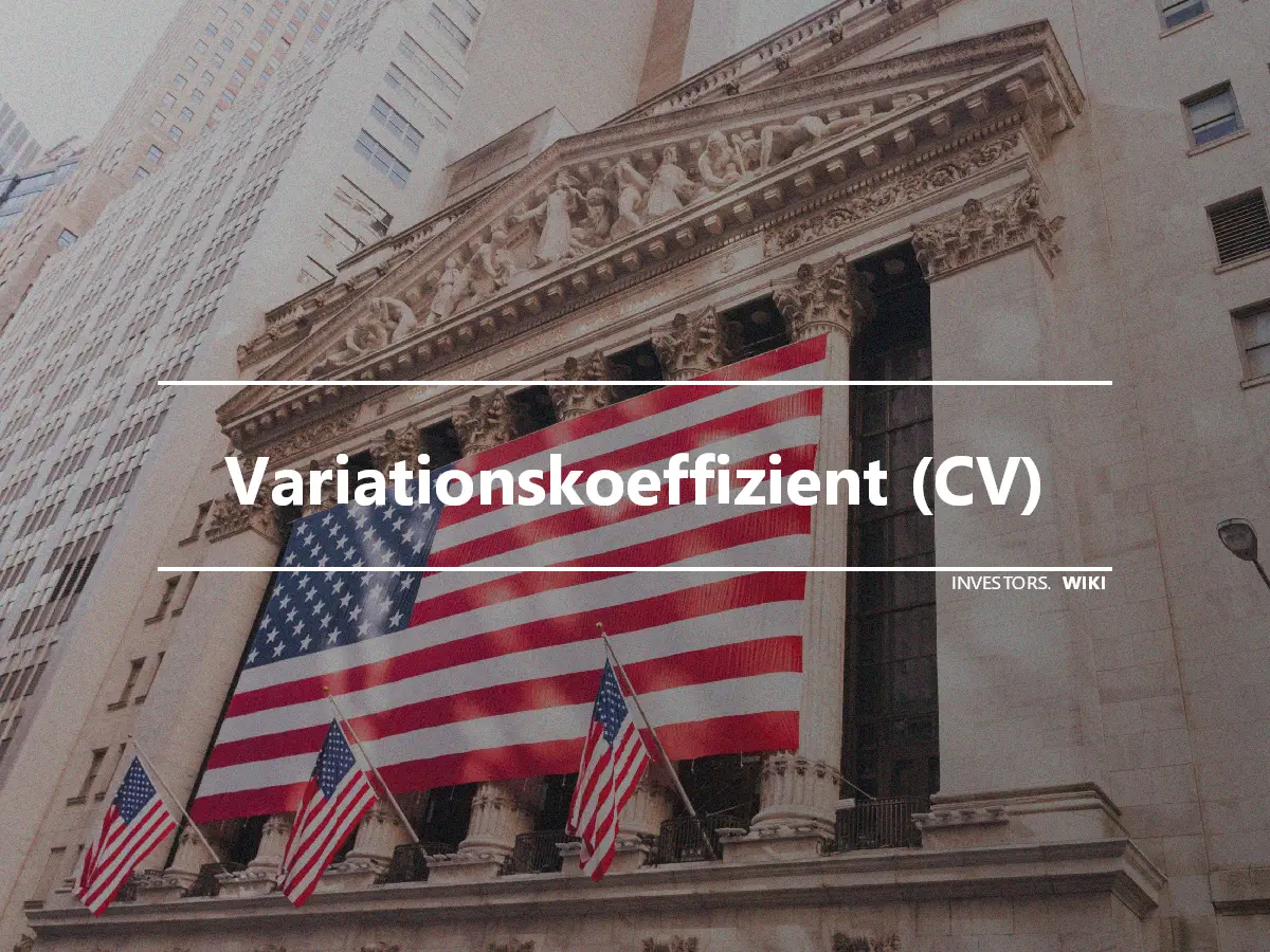 Variationskoeffizient (CV)