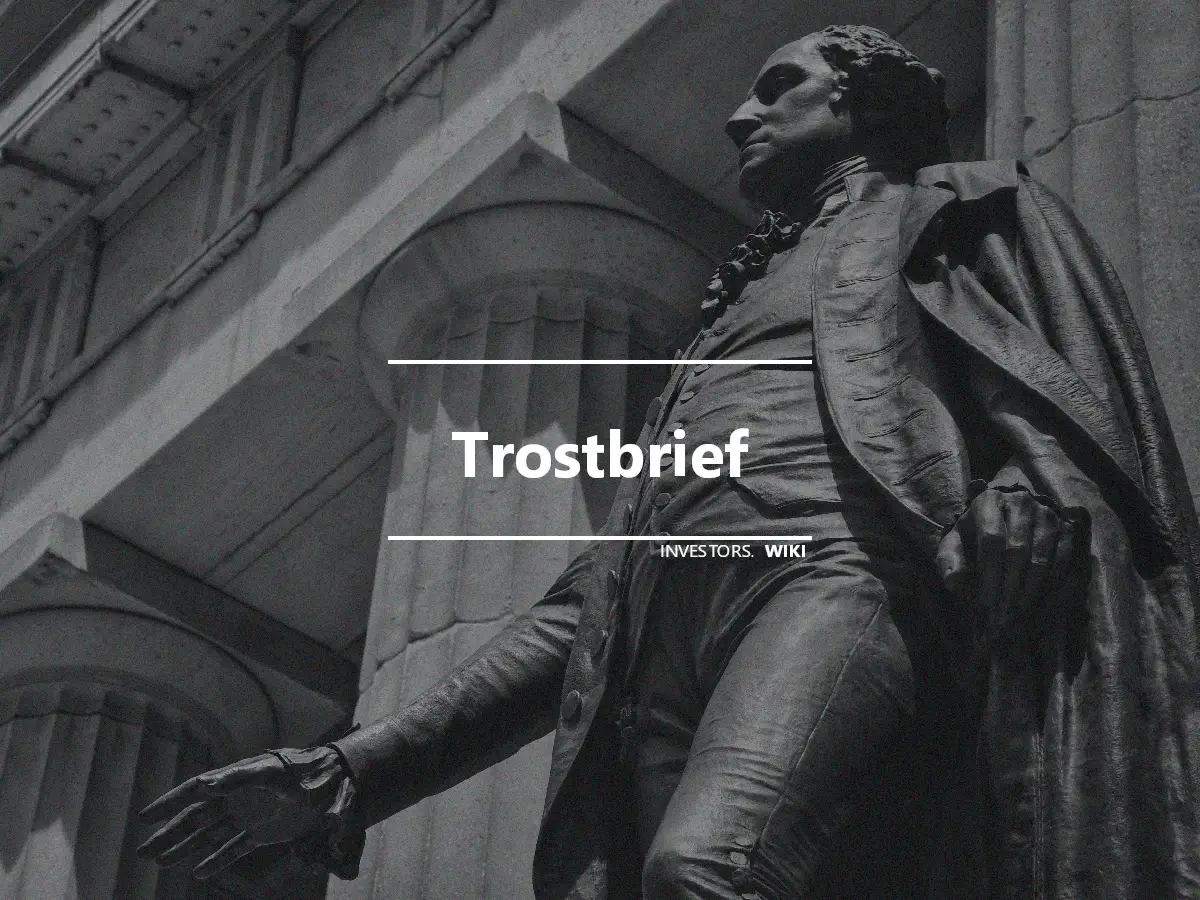 Trostbrief