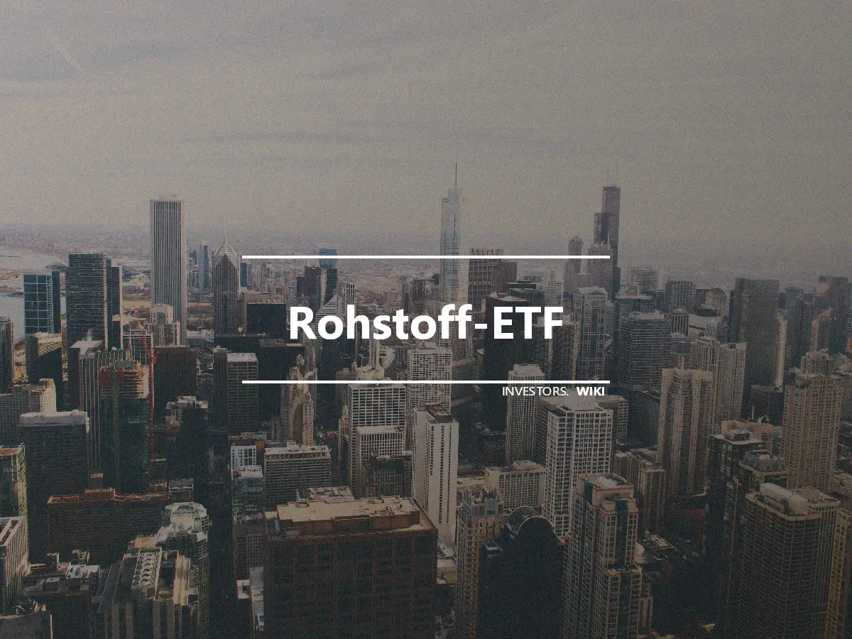 Rohstoff-ETF