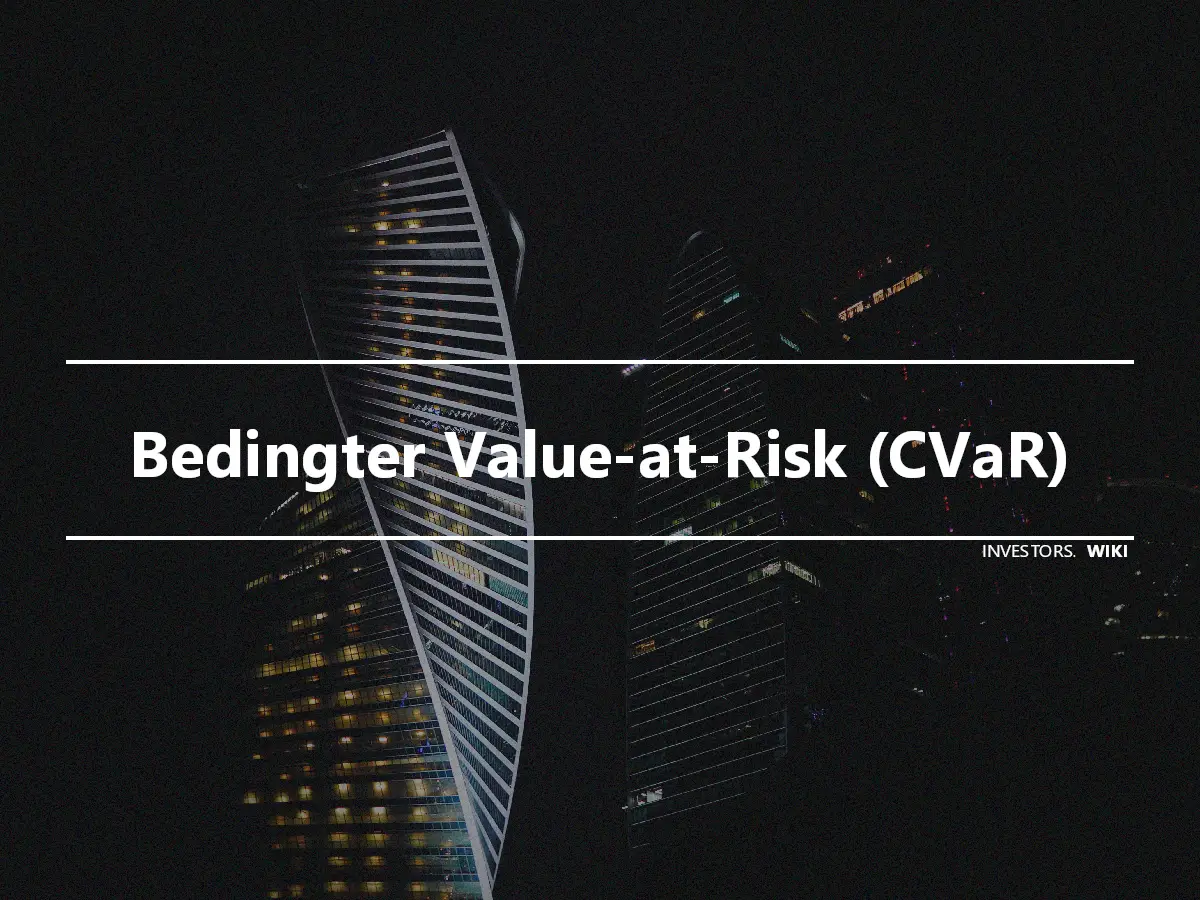 Bedingter Value-at-Risk (CVaR)