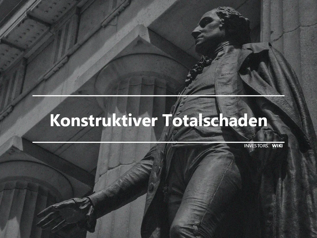 Konstruktiver Totalschaden