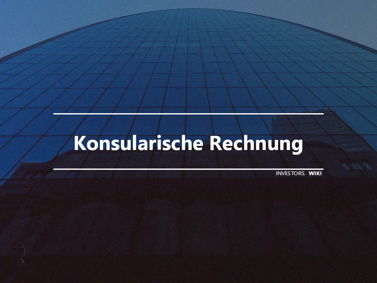 Konsularische Rechnung