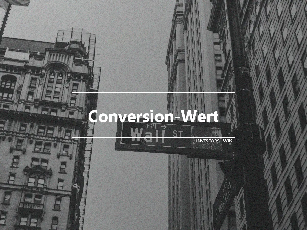Conversion-Wert