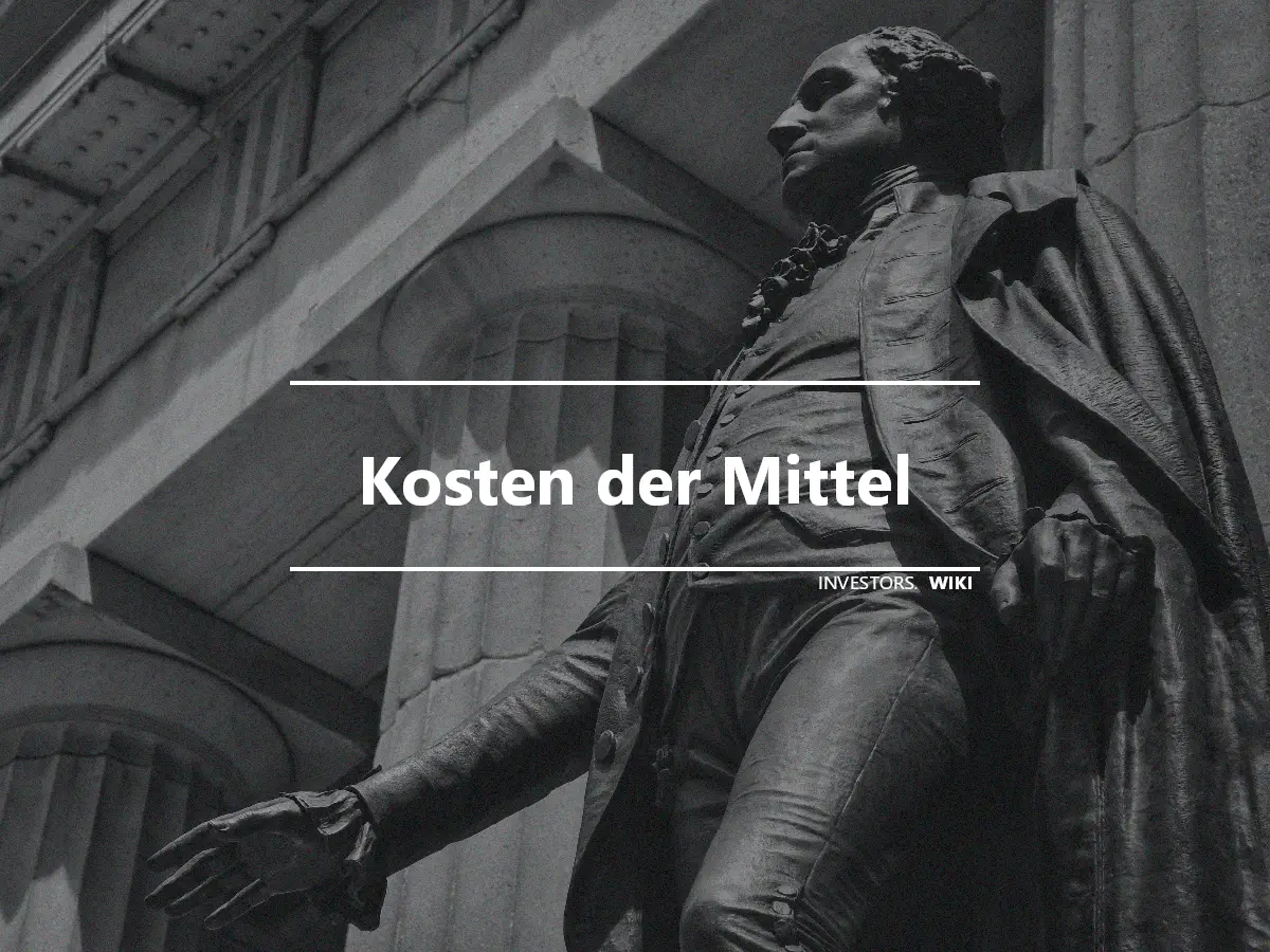 Kosten der Mittel