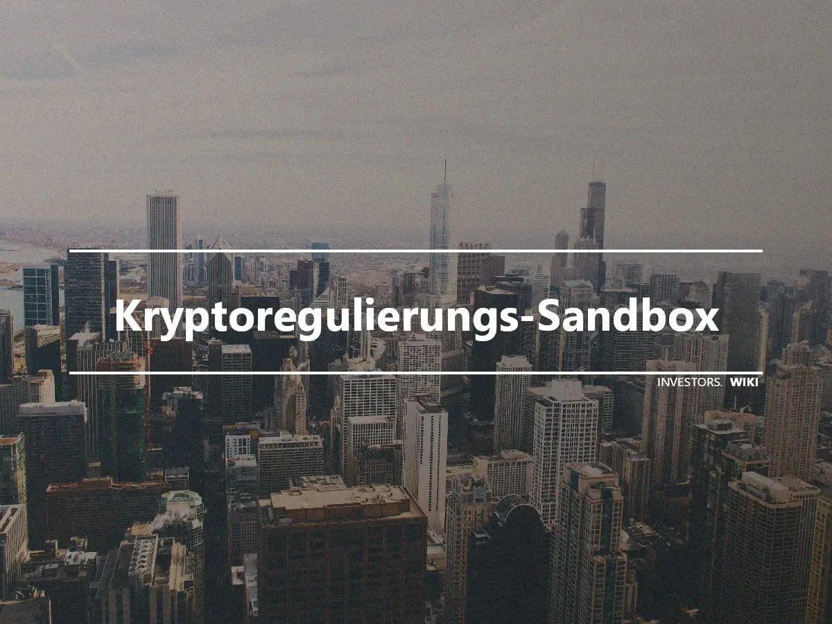 Kryptoregulierungs-Sandbox