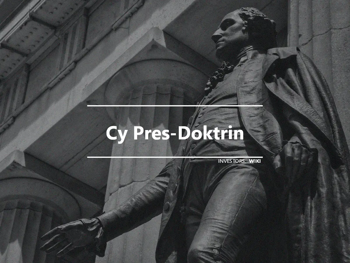 Cy Pres-Doktrin