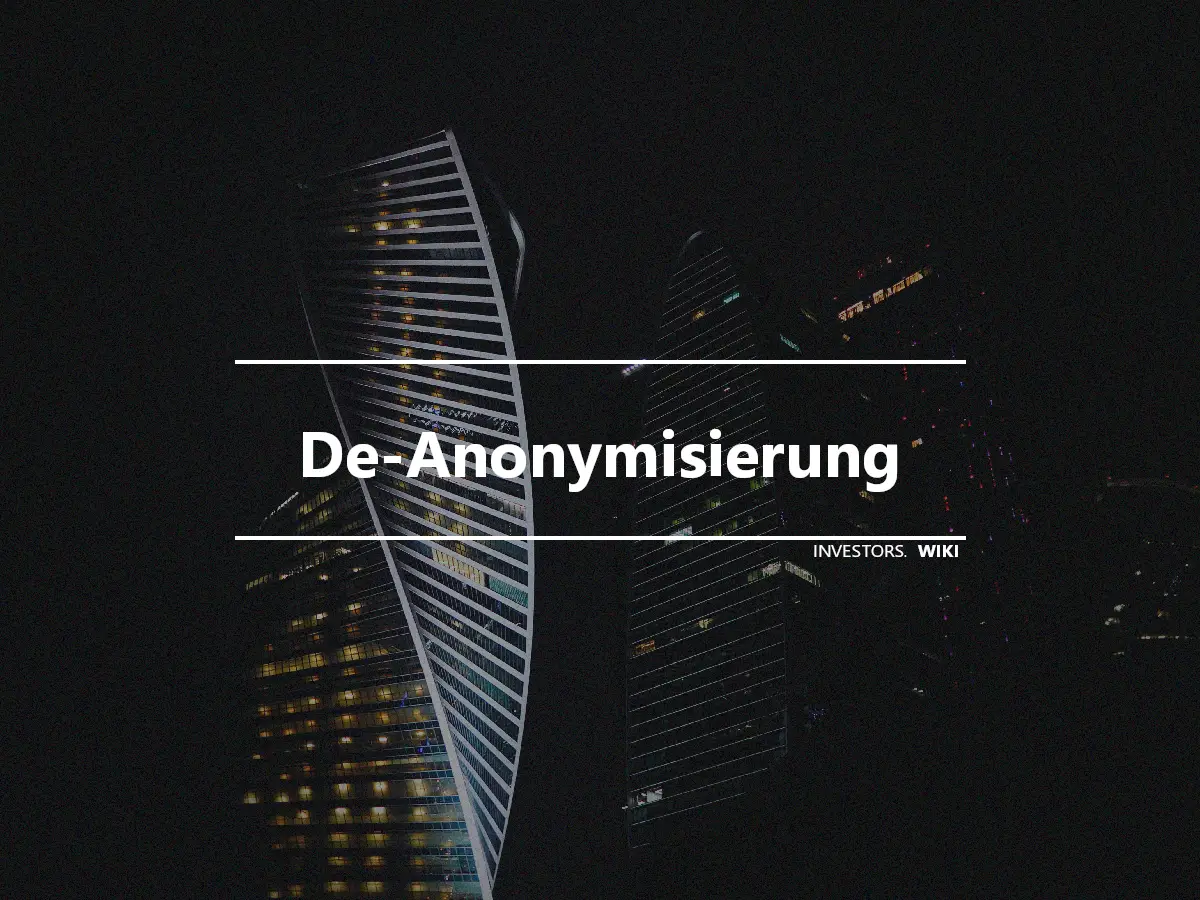 De-Anonymisierung
