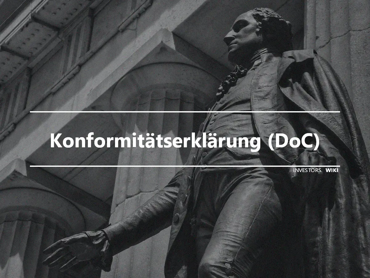 Konformitätserklärung (DoC)