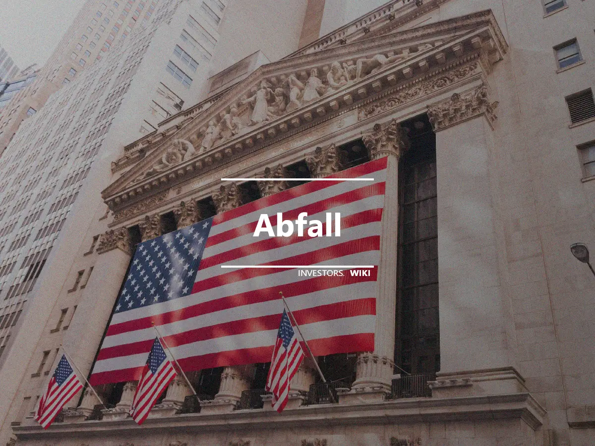 Abfall