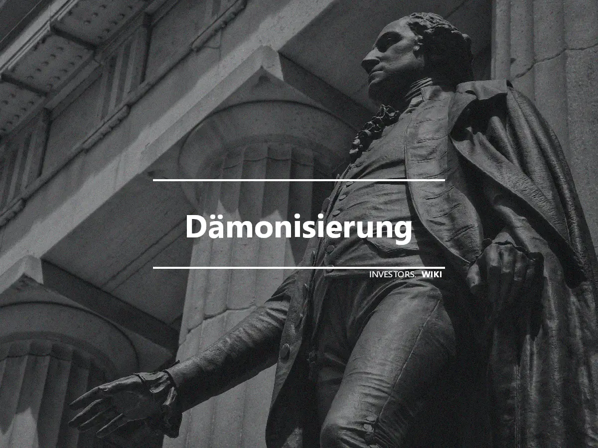 Dämonisierung