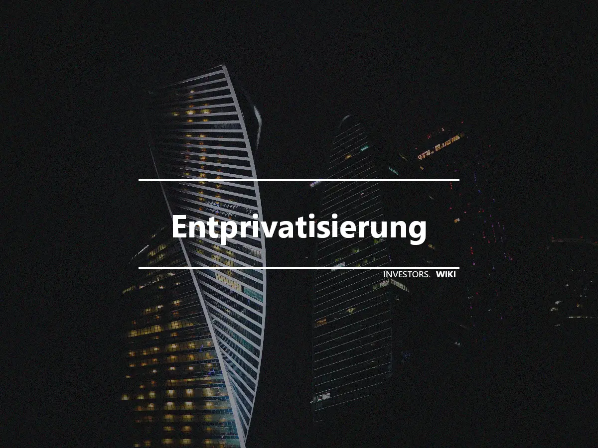 Entprivatisierung