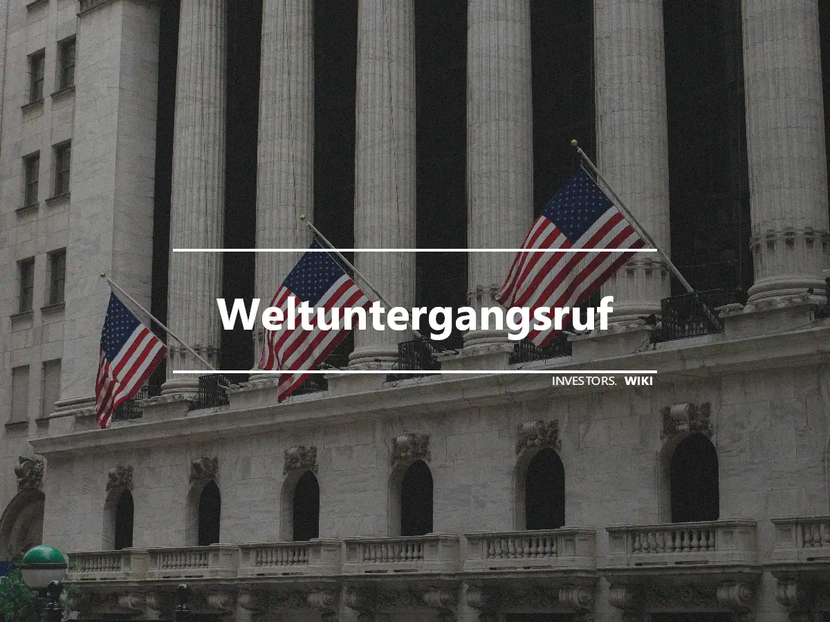 Weltuntergangsruf