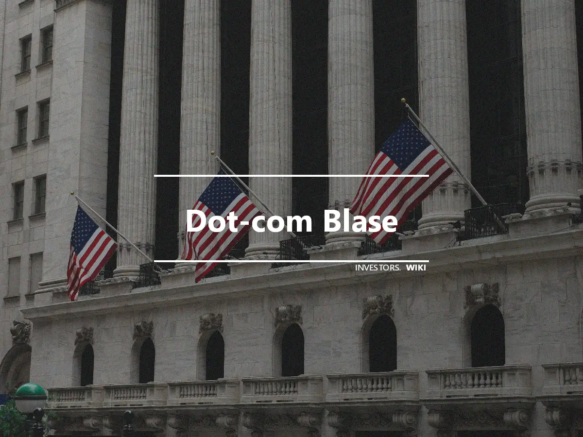 Dot-com Blase