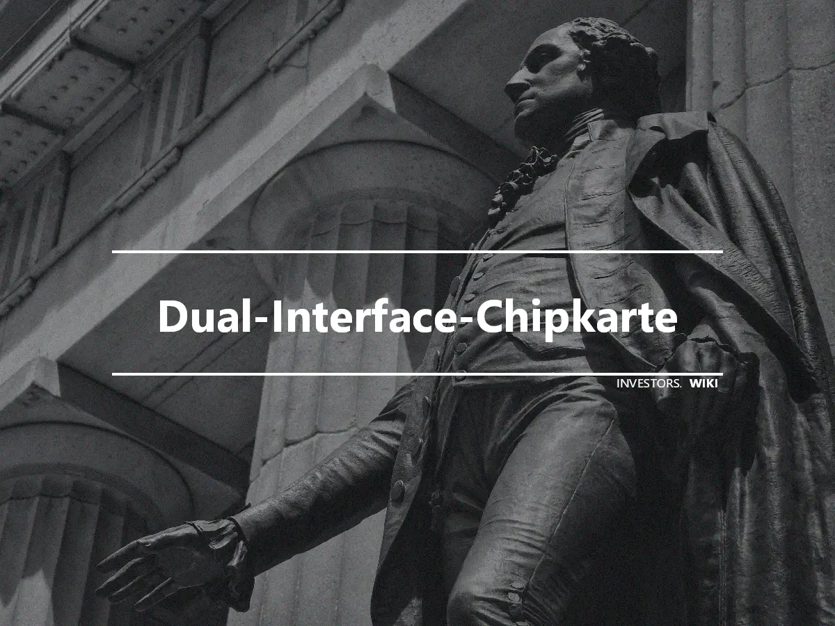 Dual-Interface-Chipkarte