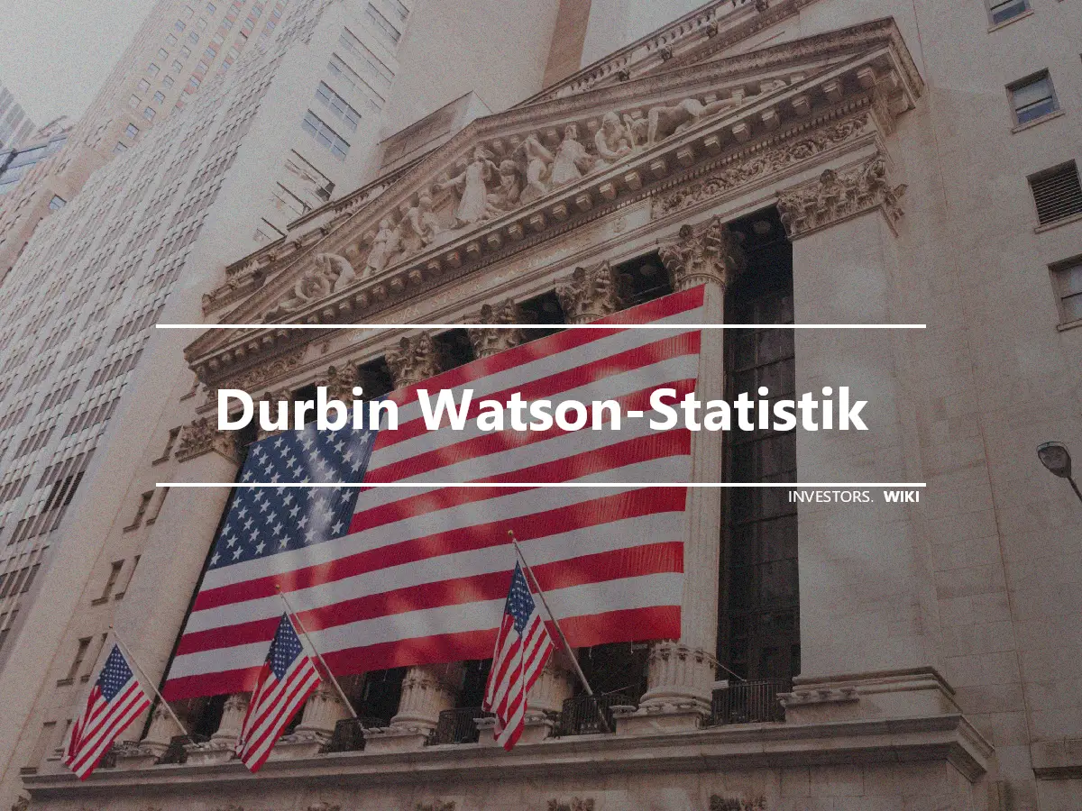 Durbin Watson-Statistik