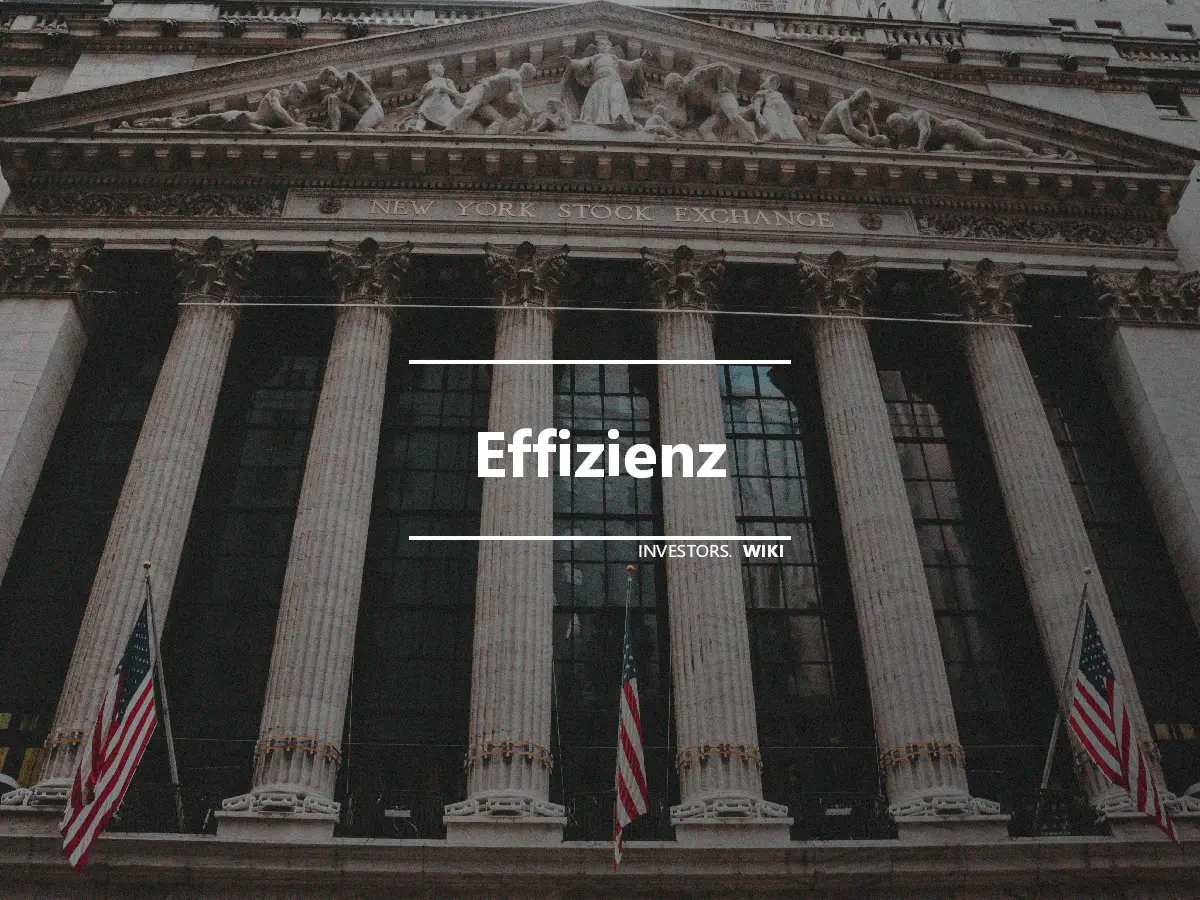 Effizienz