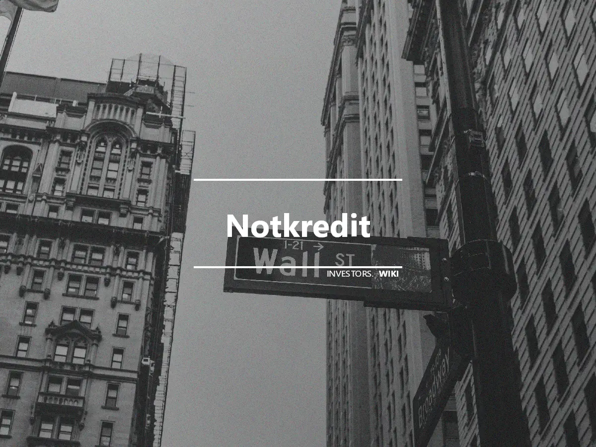 Notkredit