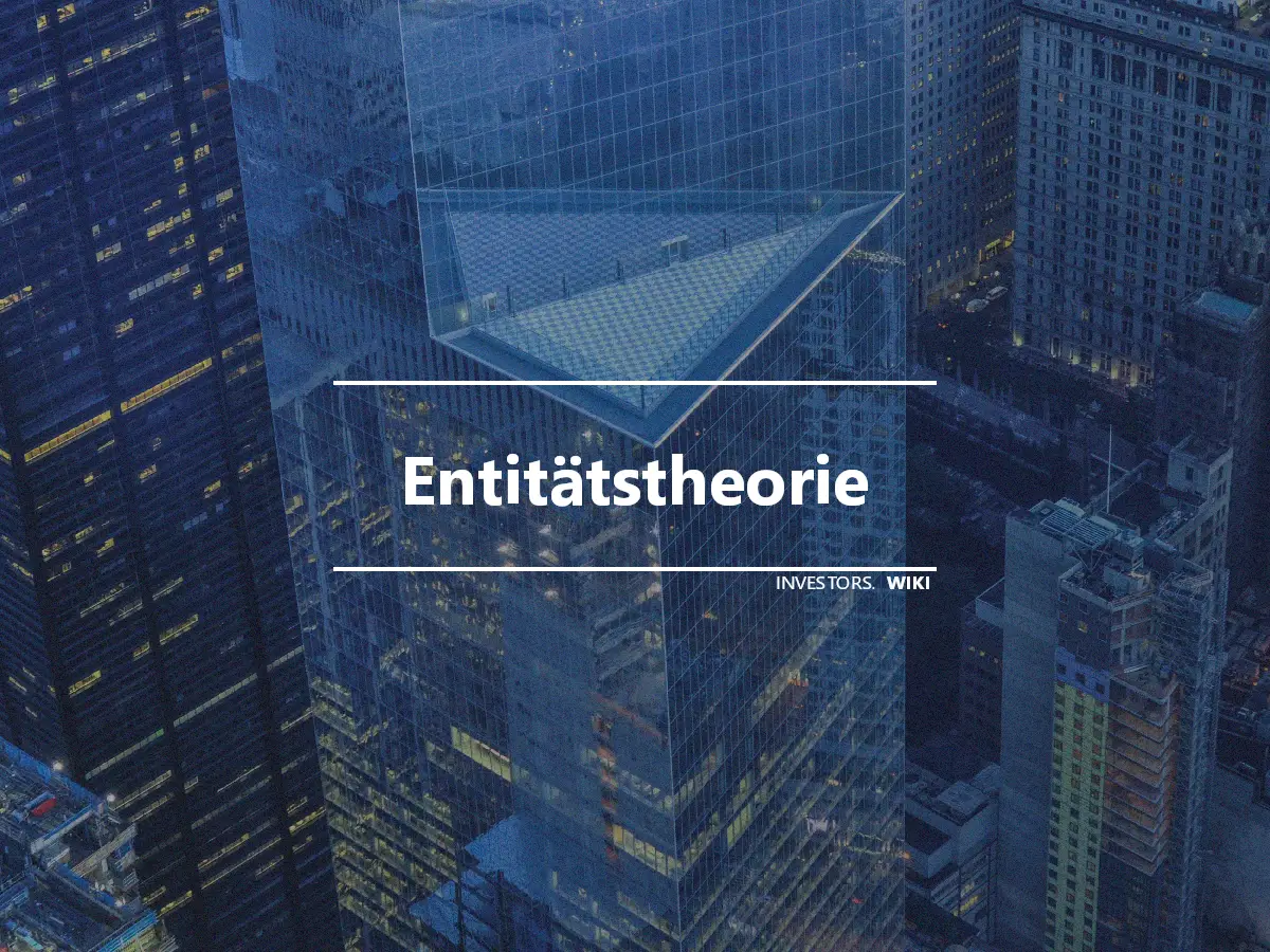 Entitätstheorie