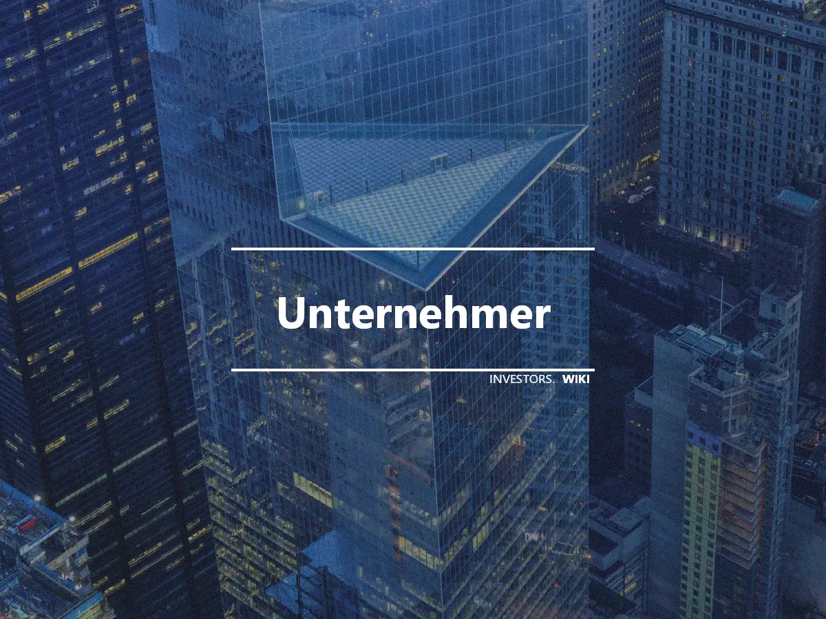 Unternehmer