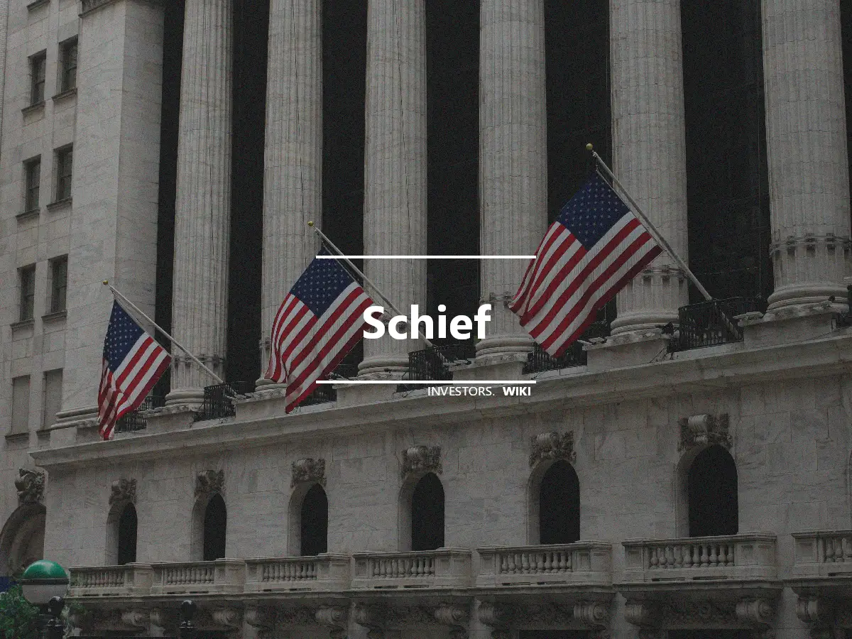 Schief