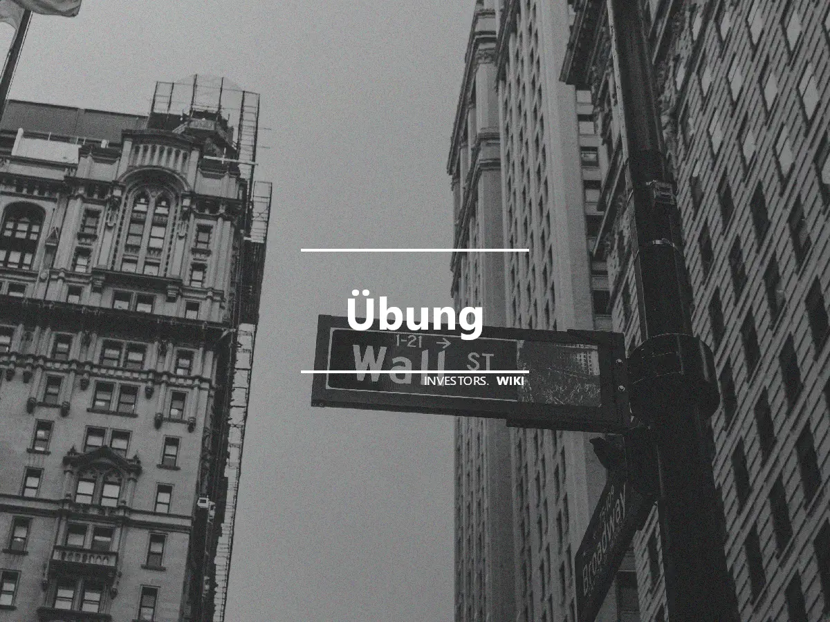 Übung