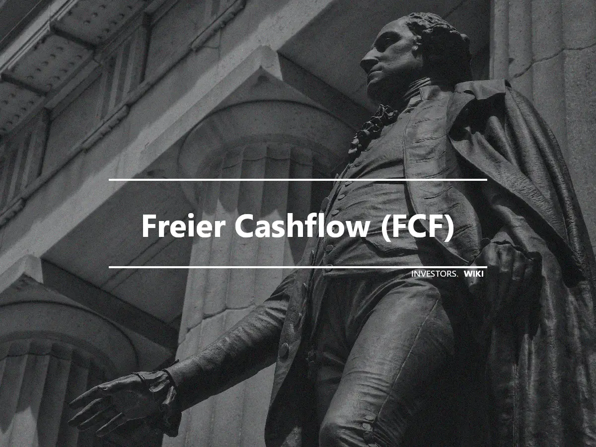 Freier Cashflow (FCF)