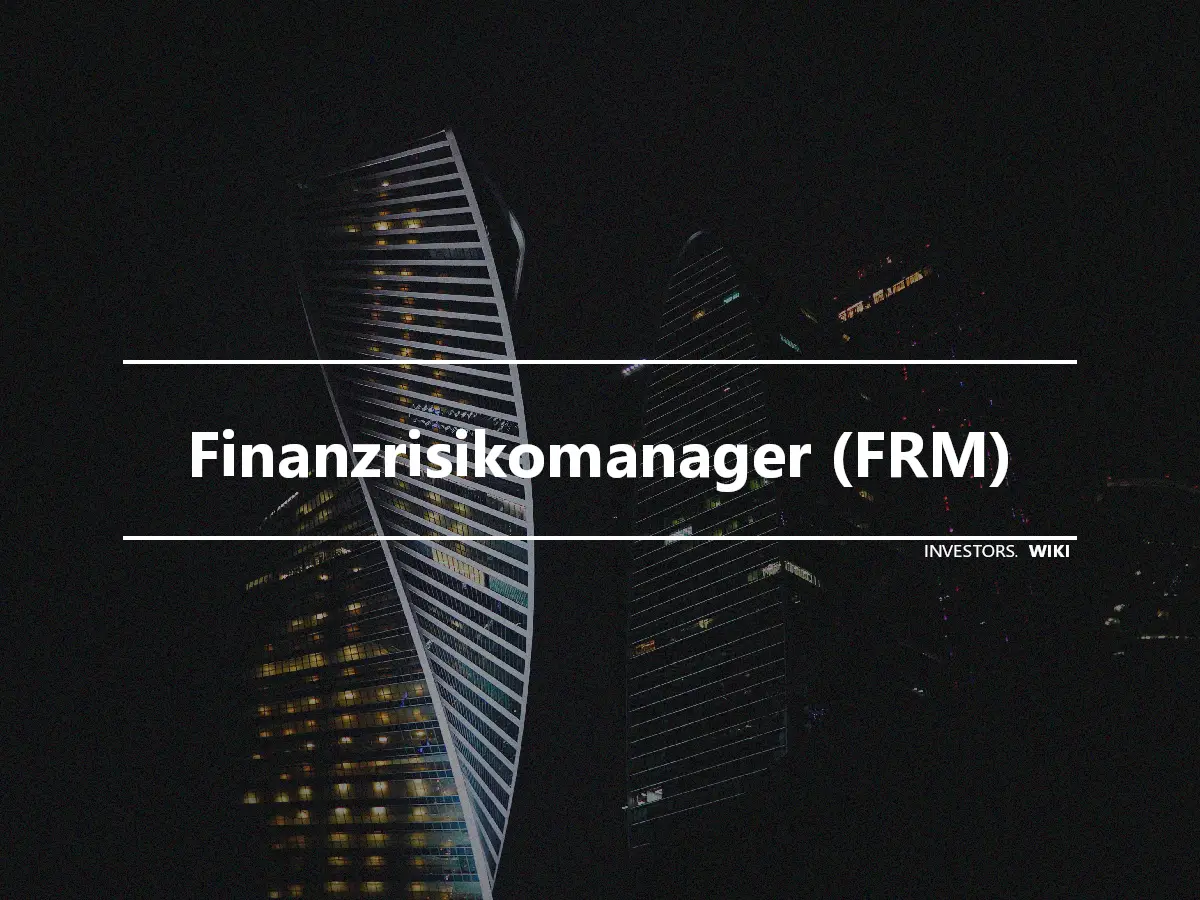 Finanzrisikomanager (FRM)
