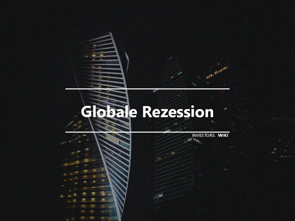 Globale Rezession