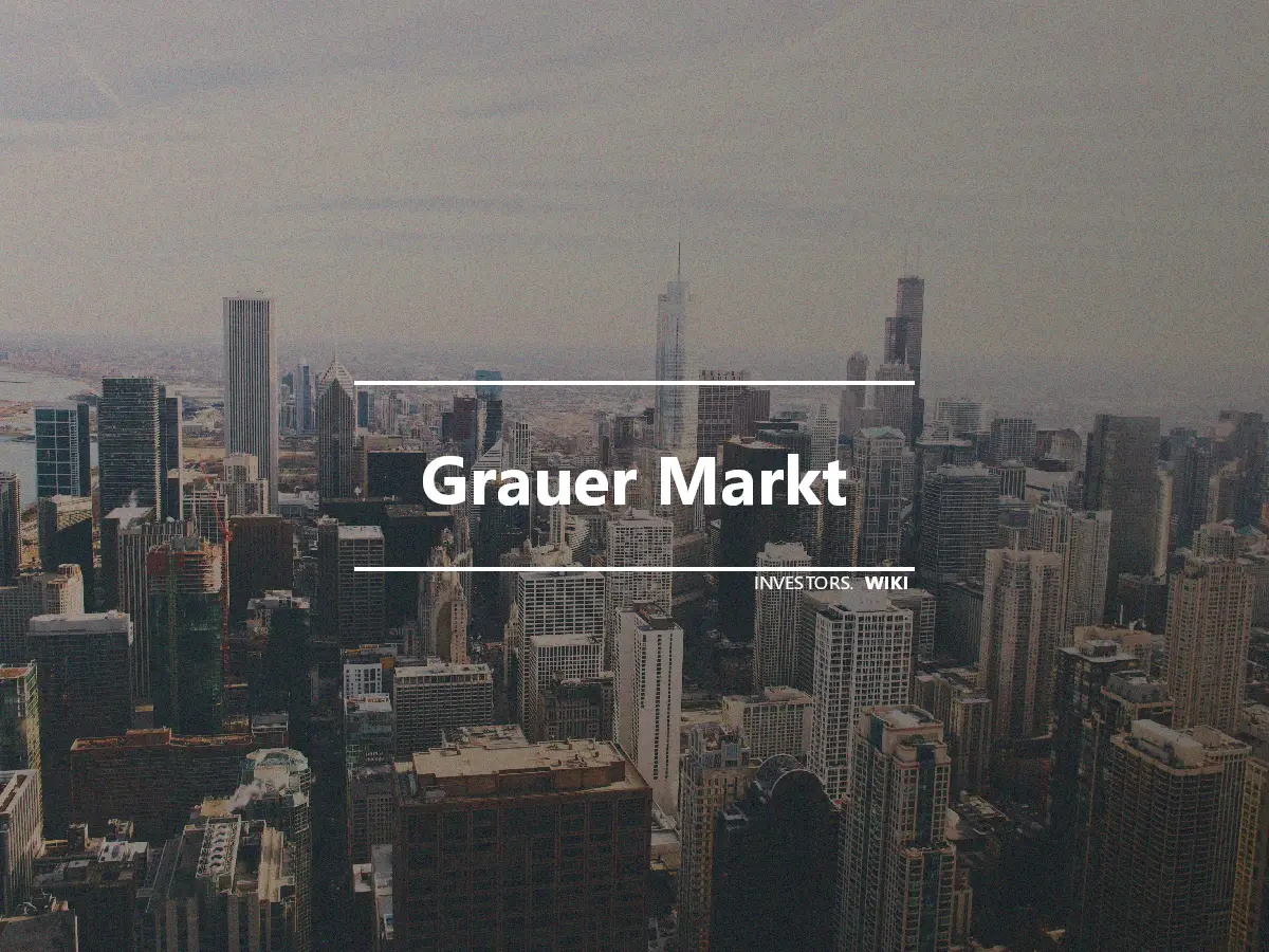 Grauer Markt